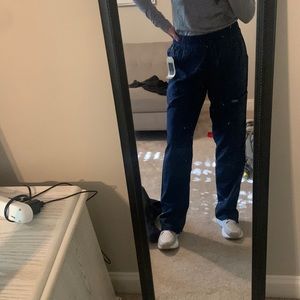 Cherokee navy blue scrub pants
